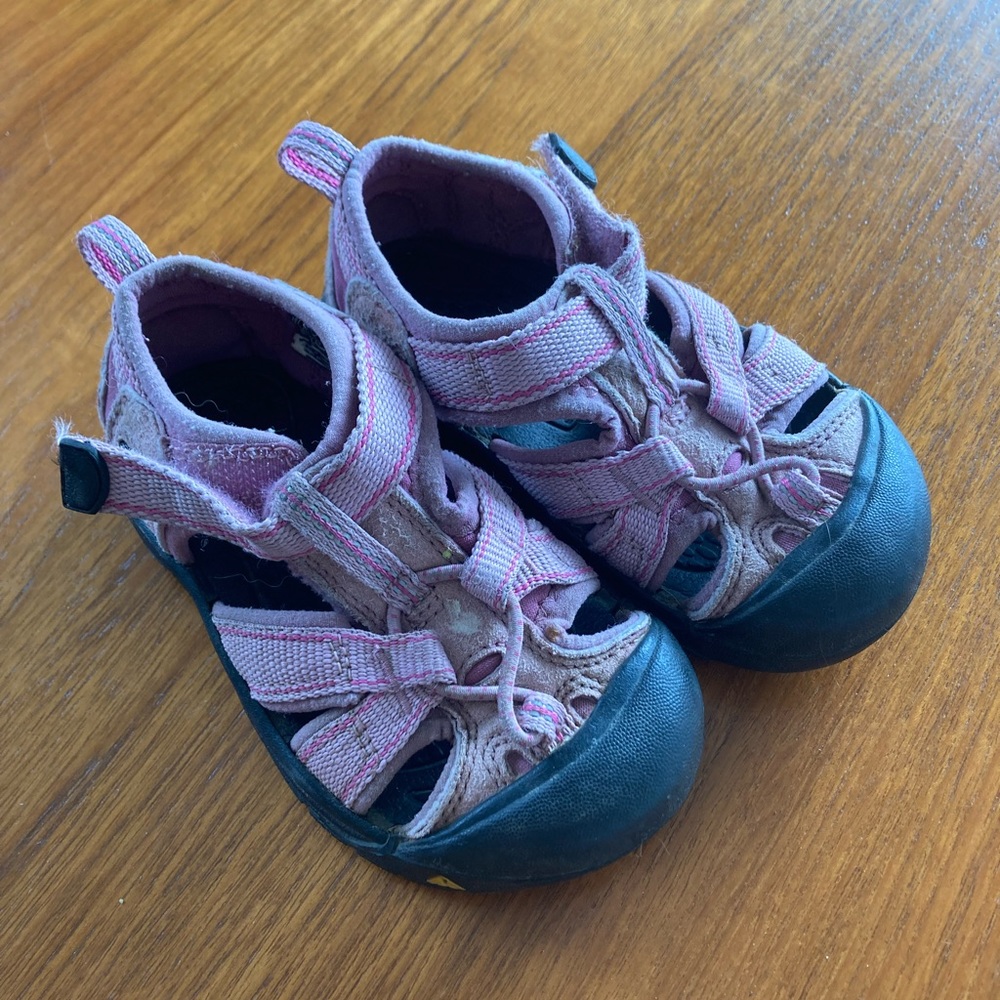 Pink Keen Sandals